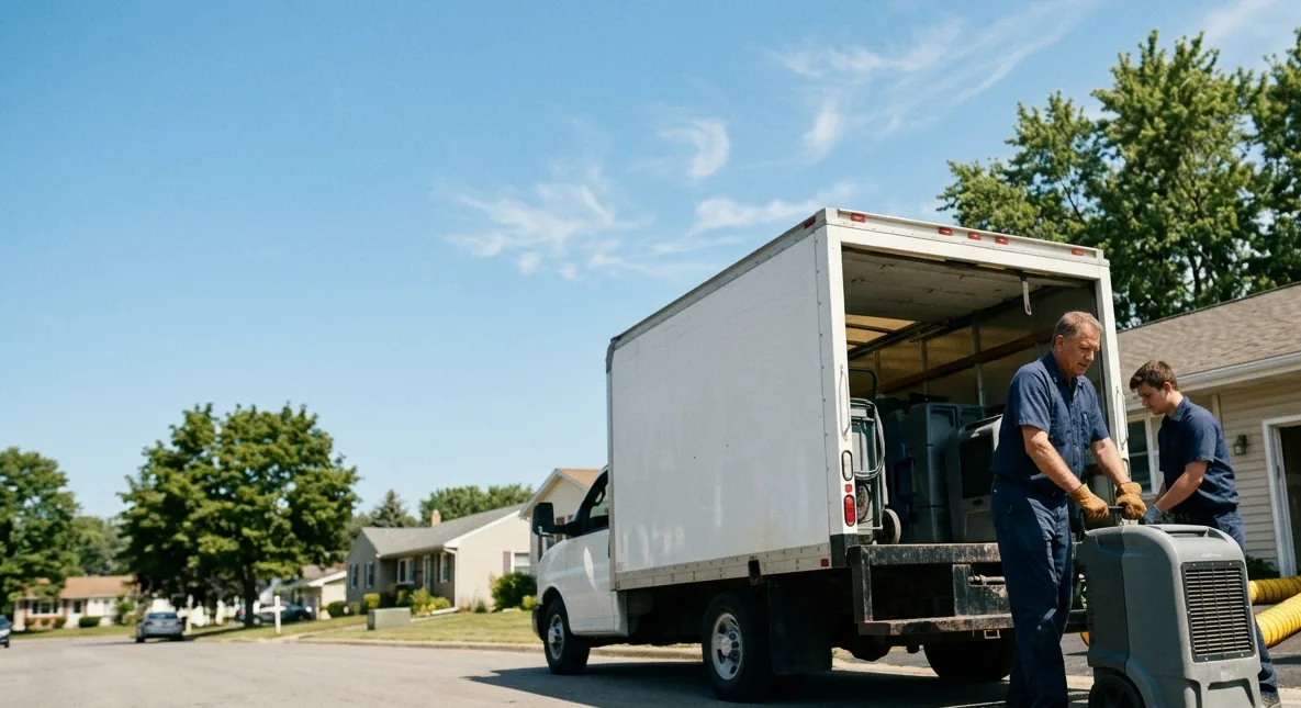 Water Damage Cleanup in Pleasant City, OH near me